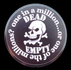The One In A Million... Sticker
