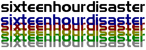 SIXTEENHOURDISASTER