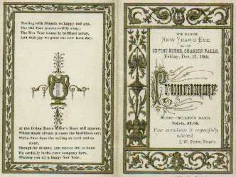 [1869 Dance Card]