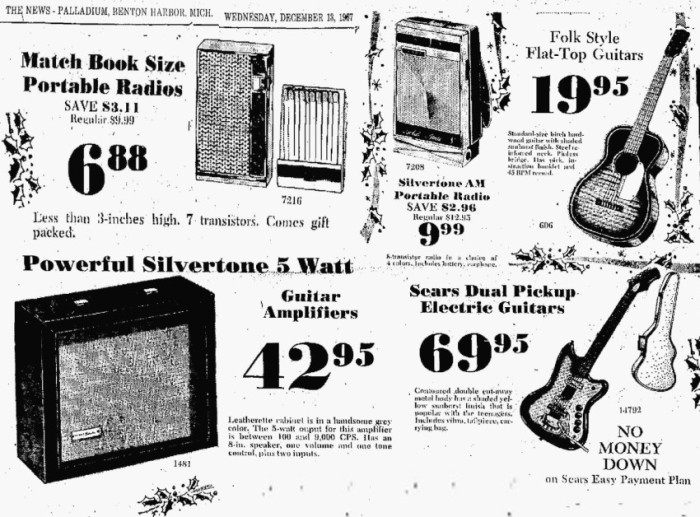 DANELECTRO/SILVERTONE BUILT GUITARS