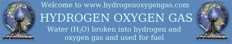 Hydrogen Oxygen Gas Logo