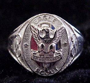 14K Eagle Ring