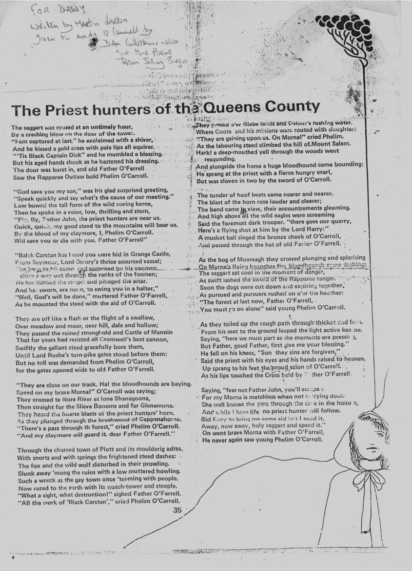 Martin's poem - part 1