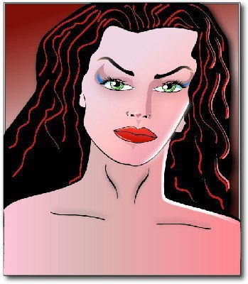 Digital Art Portrait