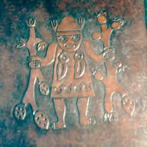 A Nazca rendition of a Potato God