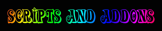Scripts and Addons