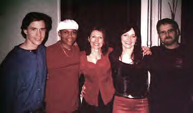 Dave Sabatino, Urbano Sanchez, Marina Belica, Julie Flanders and Emil Adler (photo by Alan Roos)