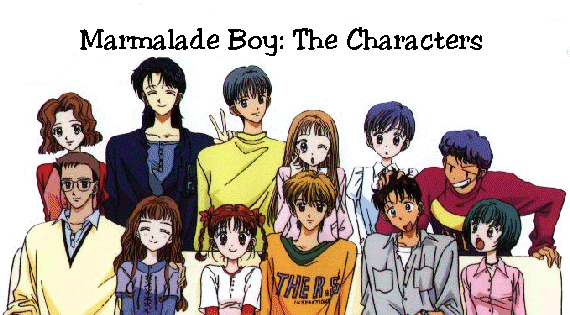 Marmalade Boy: the characters