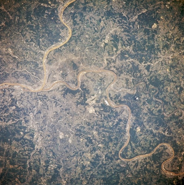 Pittsburgh, Pennsylvania From Outer Space