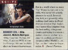 Article about Resident Evil movie