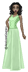based on a dress & model I saw online.  I really like this color & pattern