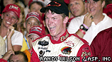 Dale Jr. wins at site of father's fatal crash