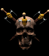 Skull with Swords
