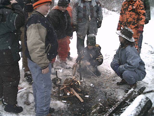 Klondike 2001 Pack 180 Fire Ring