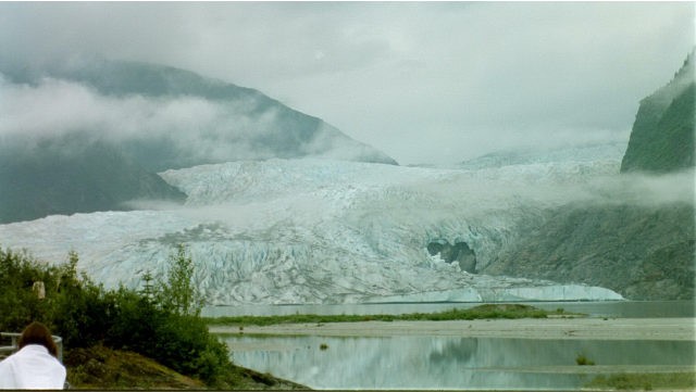 Mendenhall Glacier.
