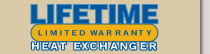 Lifetime Heat Exchanger Limited Warranty