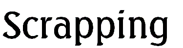[SCRAPPING]
