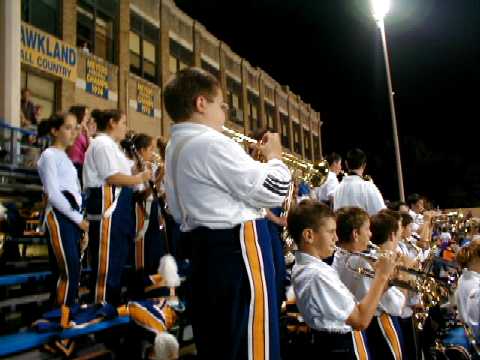 John plays the stand music