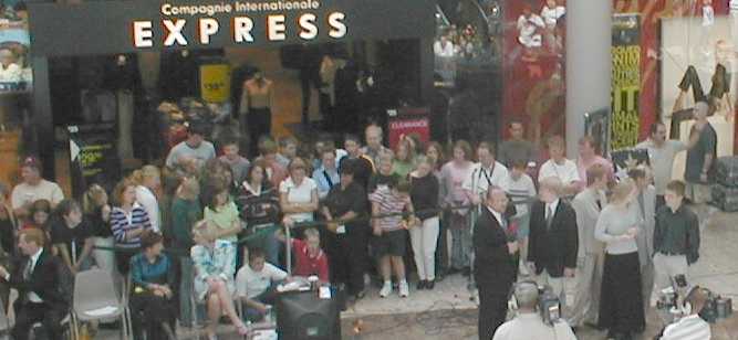 Band members at the  MDA Telethon