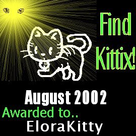 Congrats EloraKitty!