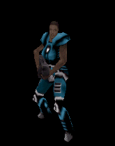 Female Saluting - Made by DethDestruction