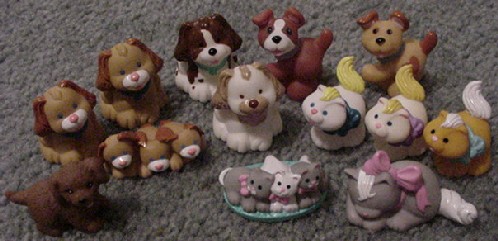 Pets from many different sets