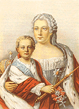 Ivan VI y Ana Leopoldovna