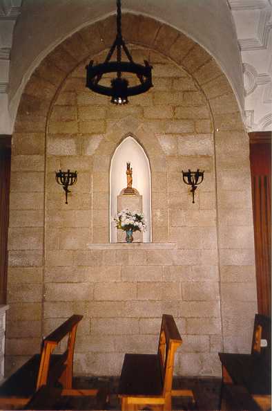 la Verge d'Almat� venerada a l'esgl�sia del Sant Crist