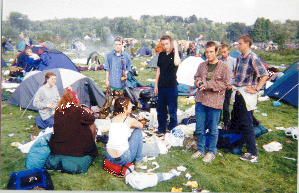 Packed up and ready to go.