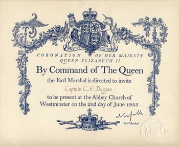 Coronation Invitation