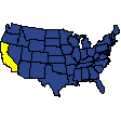 California's location in the United States