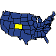 Colorado's location in the United States