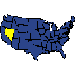 Nevada's location in the United States