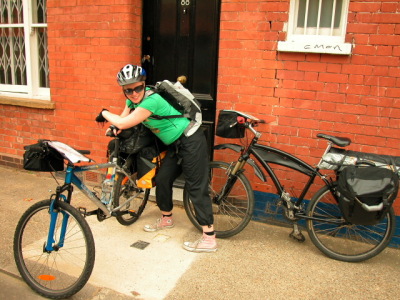 leaving for the france cycling trip