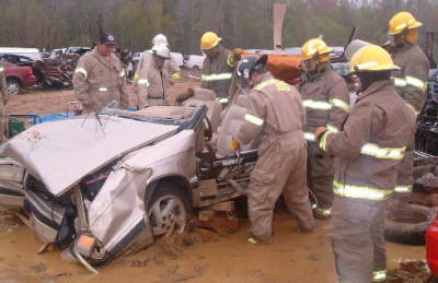 Basic Vehicle Extrication training