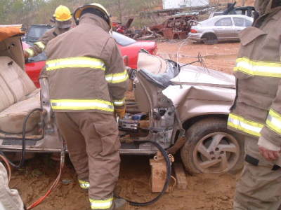 Basic Vehicle Extrication training