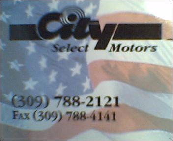 Welcome to City Select Motors