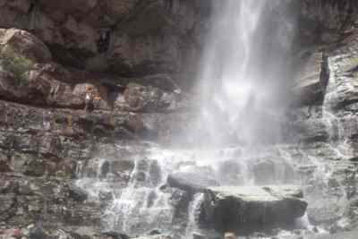 Cascade Falls - on the ledge