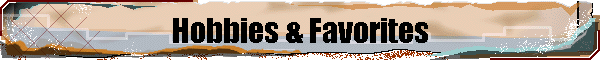 Hobbies & Favorites