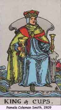 Rider Waite Tarot King of Cups