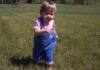 Bethany Running in the Backyard