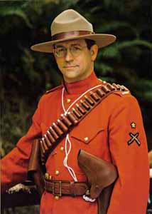 Oh what a keen uniform, I especially like the revolver on a string!