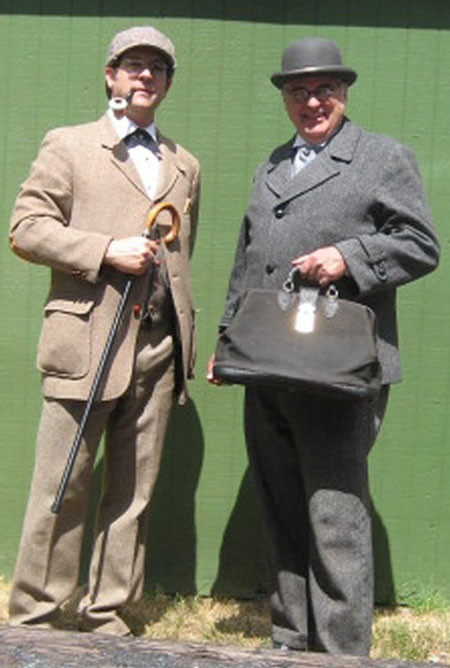 Shearluck McCain and Dr. Watson