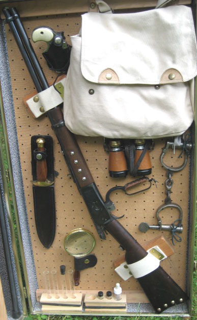 Not quite the resources of 221 B Baker Street!