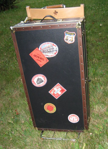 A well traveled trunk!