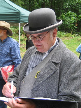 The Good Doctor writing another of my adventures no doubt