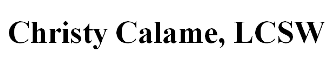 Christy Calame, LCSW