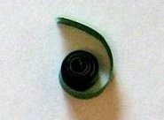 quilling loose scroll open coil shape