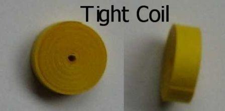 quilling tight roll peg shape