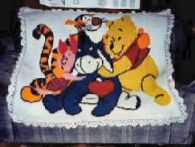 Angie's completed afghan